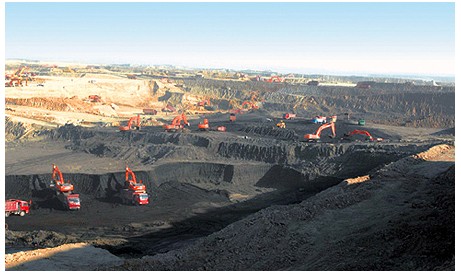 陕西黑山露天煤矿土石方工程专业分包招标预告